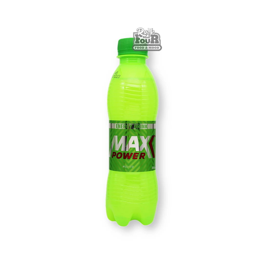 Ըմպելիք էներգետիկ «Max Power» գազավորված, մոխիտոյի համով 250մլ